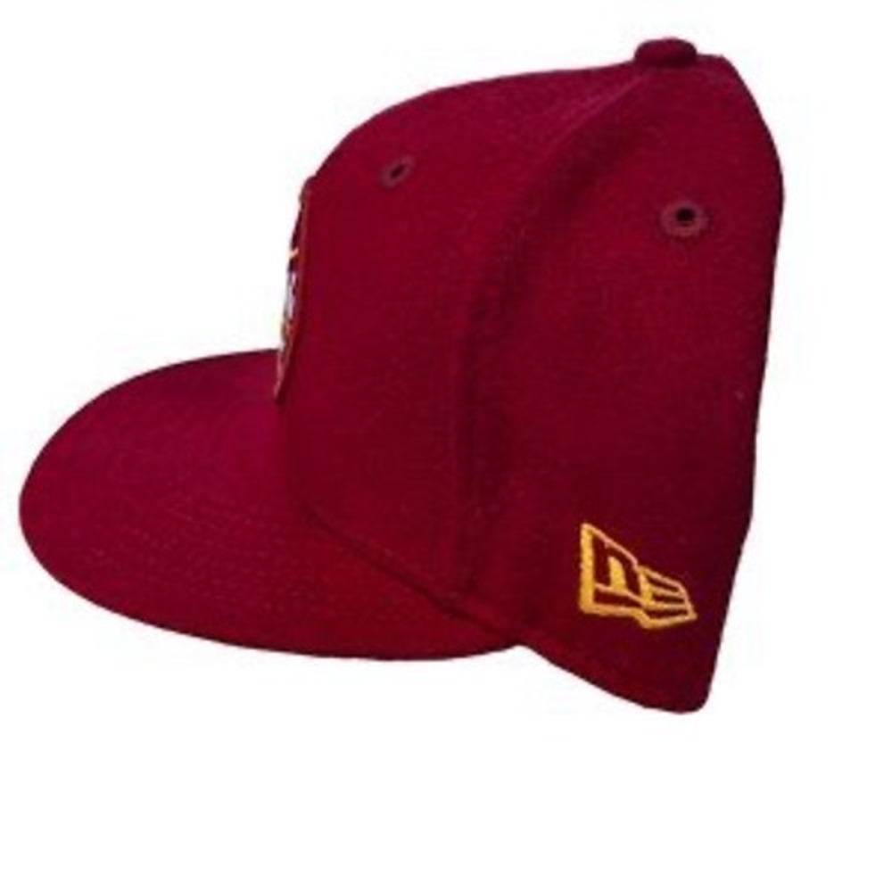 New Era Hat NBA Cleveland All Star Game 59FIFTY Fitted 7 5/8 Cardinal Red NEW - Picture 7 of 9